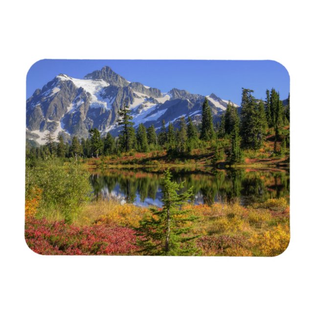Magnet Flexible WA, zone de loisirs de Heather Meadows, Mt. 2 (Horizontal)