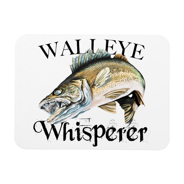 Magnet Flexible Walleye Whisperer (Horizontal)