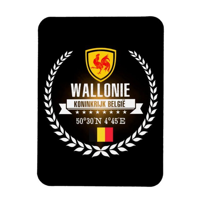 Magnet Flexible Wallonie (Vertical)