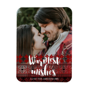 Magnet Flexible Warmest Wings Fair Isle Motif