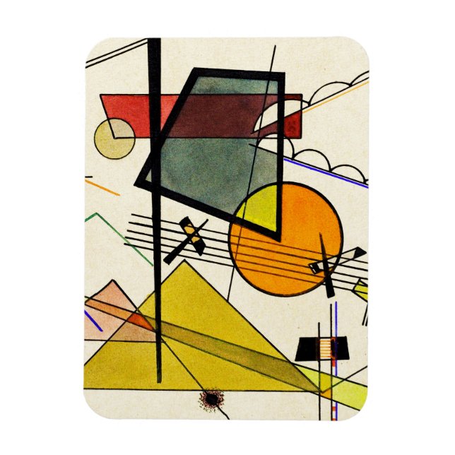 Magnet Flexible Wassily Kandinsky - Melodisch (Vertical)