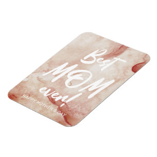 Magnet Flexible Watercolor Splash Meilleure Maman Fête des mères