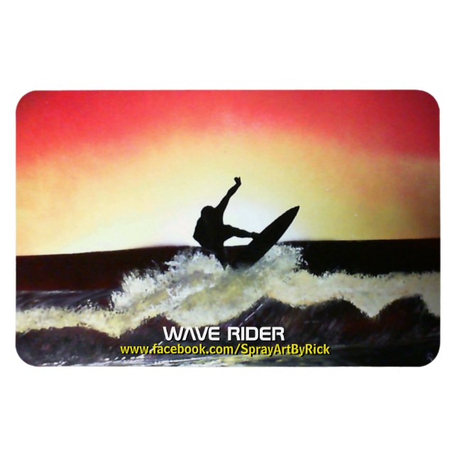 Magnet Flexible Wave Rider (Horizontal)