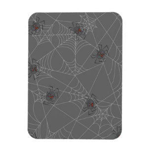 Magnet Flexible Web et citrouilles d'araignées d'Halloween