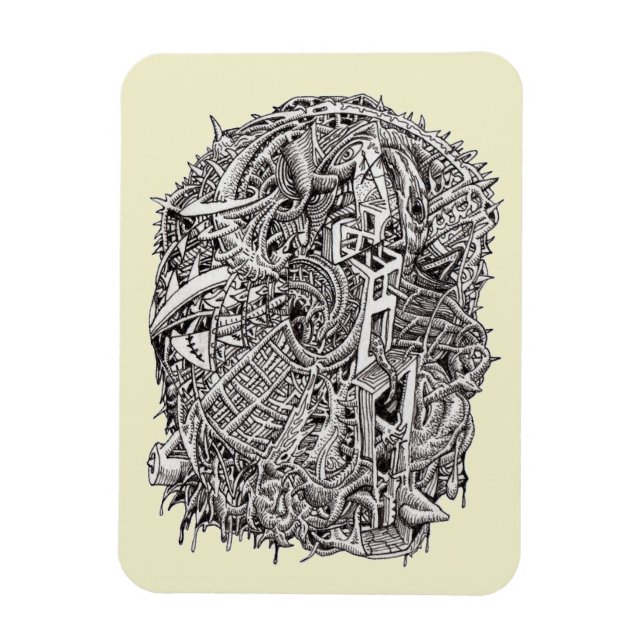 Magnet Flexible Weirdhead par Brian Benson (Vertical)