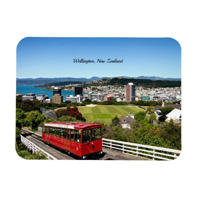 Magnet Flexible Wellington, Nouvelle-Zélande Photo pittoresque (Horizontal)