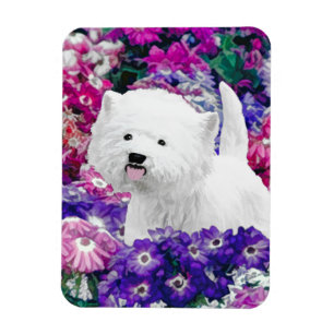 Magnet Flexible West Highland White Terrier Peinture Chien Art