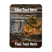 Western Horseshoe Cowboy Hat Lasso