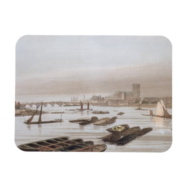 Magnet Flexible Westminster du pont Waterloo, comprenant (Horizontal)