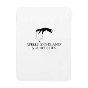 Magnet Flexible Whimsigoth Ink – Forêts Mystiques, Lunes & Magie O