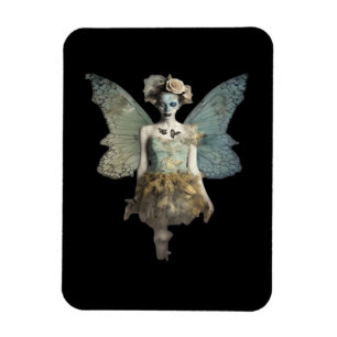 Magnet Flexible Whimsigoth Zombie Fairy Old Timey Gothique Moody A