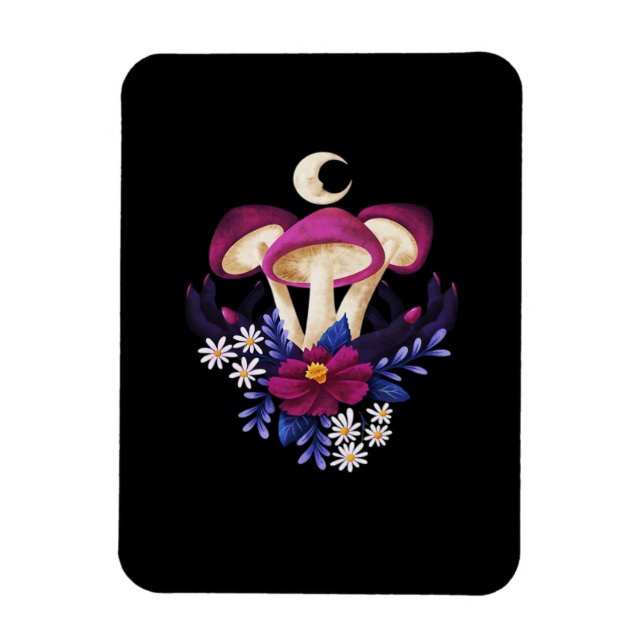 Magnet Flexible Whimsigothique Champignons Classique (Vertical)