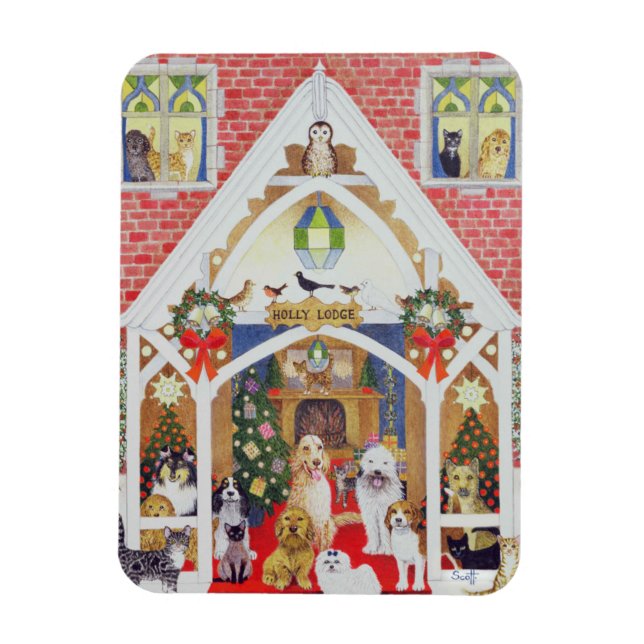 Magnet Flexible whisky noir et blanc (Vertical)