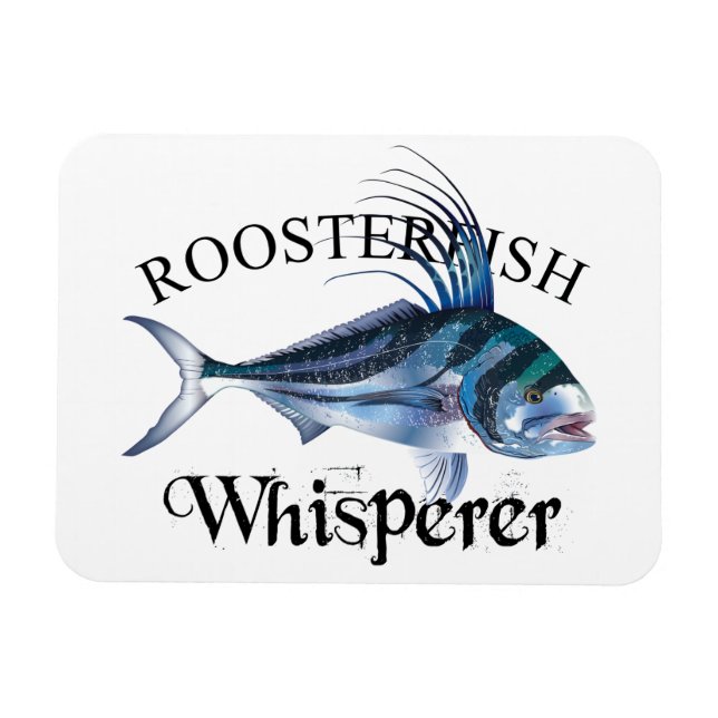 Magnet Flexible Whisperer de rôti de poisson clair (Horizontal)