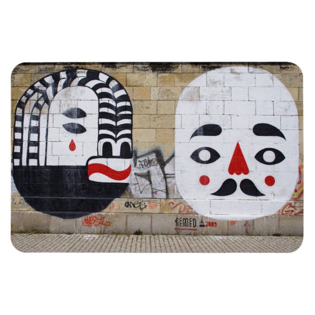 Magnet Flexible White Faces (Horizontal)