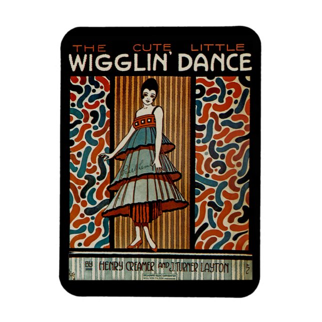 Magnet Flexible Wigglin Dance (Vertical)