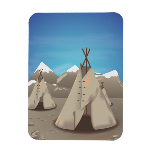 Magnet Flexible Wigwam (Vertical)