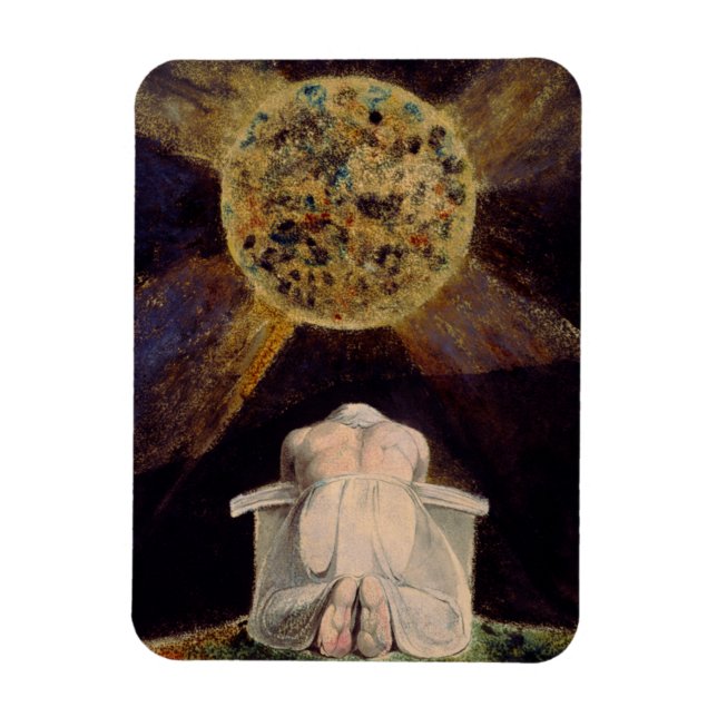 Magnet Flexible William Blake Chanson de Los Fine Art (Vertical)