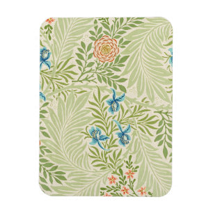 Magnet Flexible William Morris Larkspur Motif floral