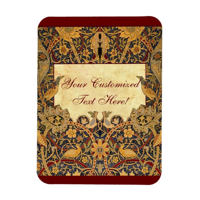 Magnet Flexible William Morris Pré-Raphaelite (Vertical)