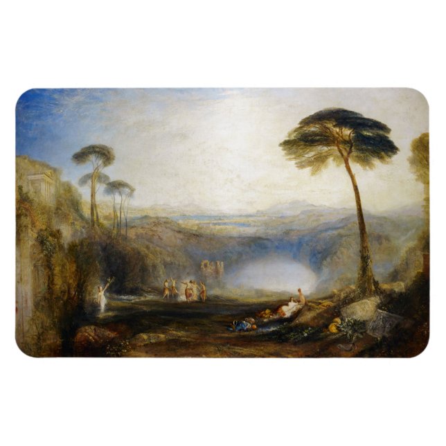 Magnet Flexible William Turner - La toux d'or (Horizontal)