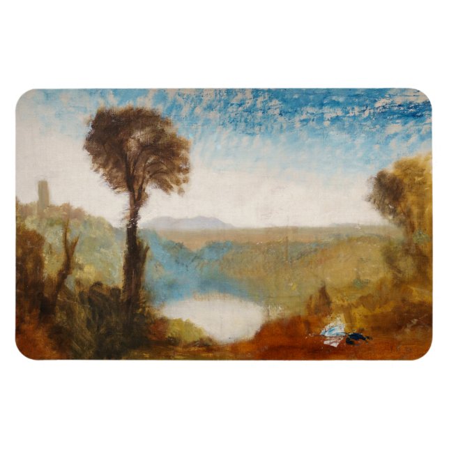 Magnet Flexible William Turner - Lac Nemi (Horizontal)