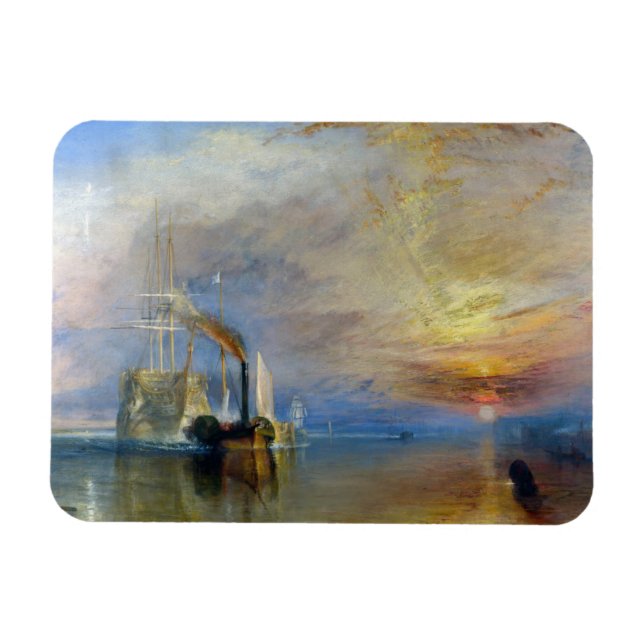 Magnet Flexible William Turner - Le Fighting Temeraire (Horizontal)