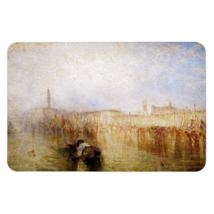 Magnet Flexible William Turner - Venice Quay, Palais Ducal