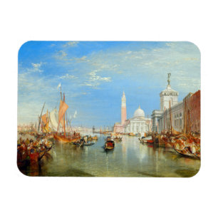 Magnet Flexible William Turner - Venise, la Dogana et San Giorgio