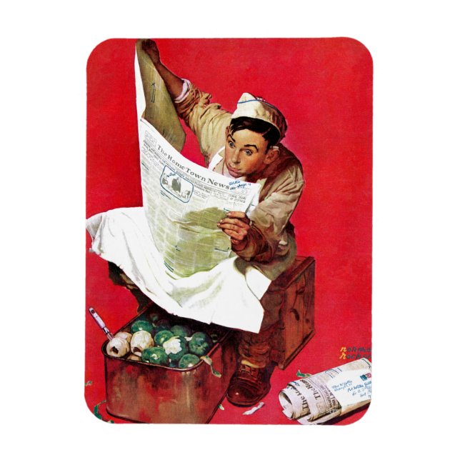 Magnet Flexible Willie Gillis on K.P (Vertical)