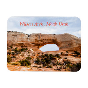 Magnet Flexible Wilson Arch, Moab Utah Aimant photo flexible