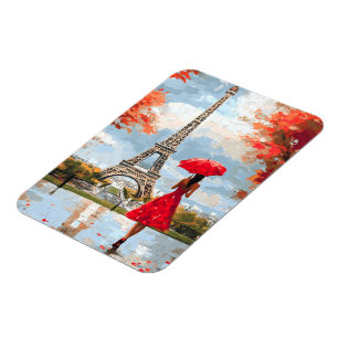 Magnet Flexible Wind Romance Paris Chic Walk