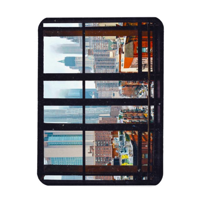 Magnet Flexible Window de New York (Vertical)
