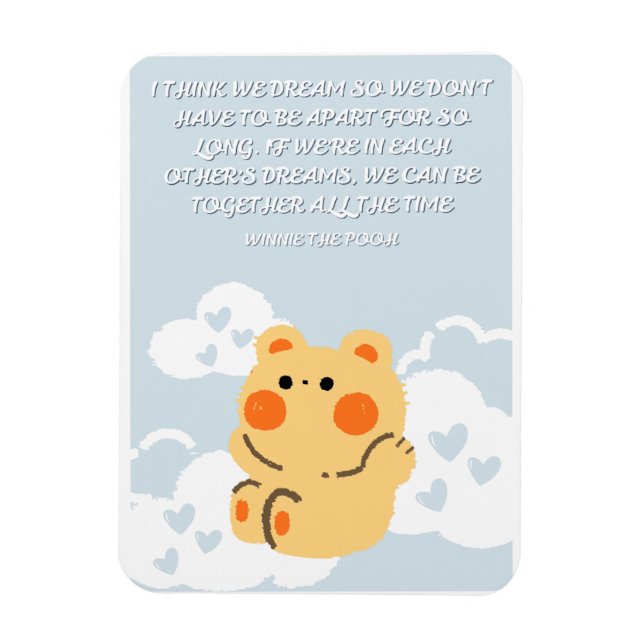 Magnet Flexible Winnie l'Ourson (Vertical)