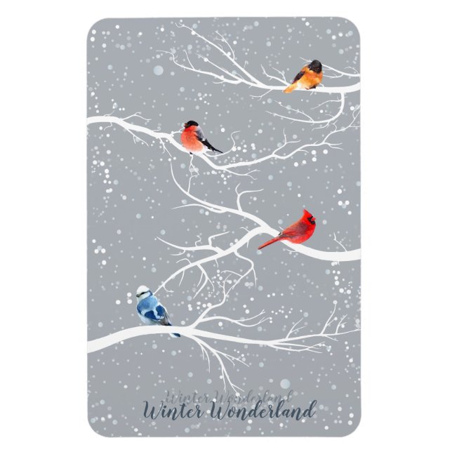 Magnet Flexible Winter Wonderland (Vertical)