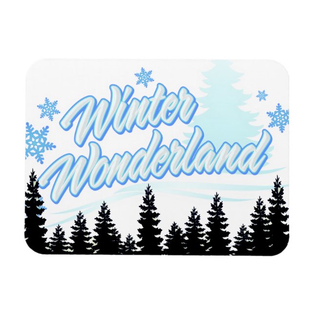 Magnet Flexible *Winter Wonderland* Aimant flexible (Horizontal)