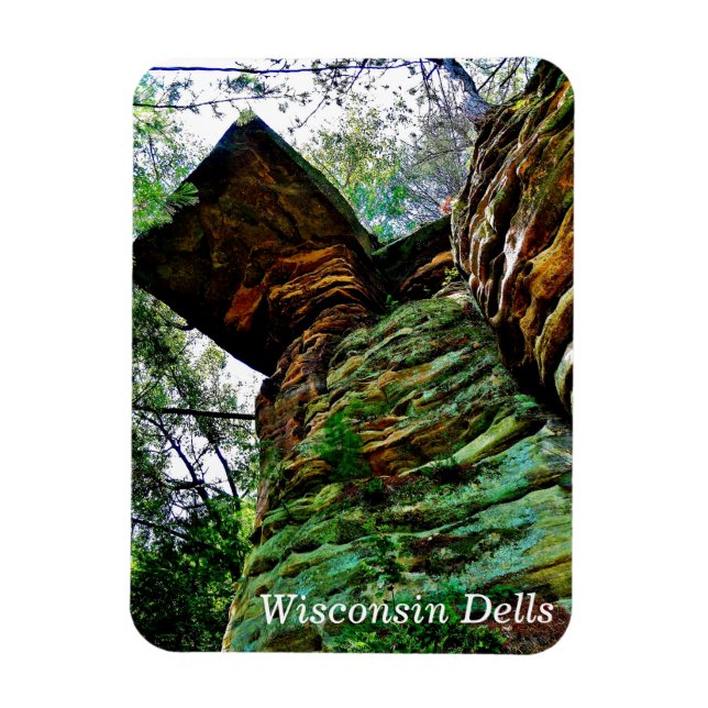 Magnet Flexible Wisconsin Dells (Vertical)