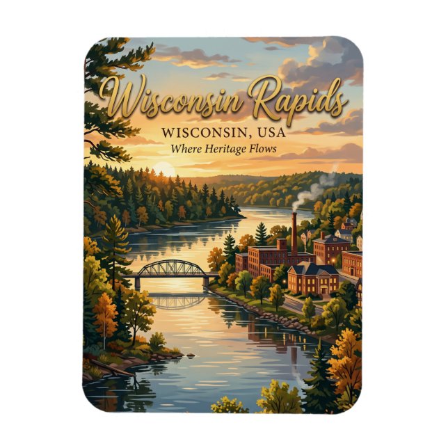 Magnet Flexible Wisconsin Rapids, Wisconsin (Vertical)