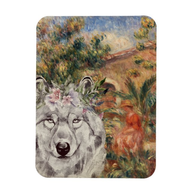 Magnet Flexible Wolf et la ferme de Renoir (Vertical)