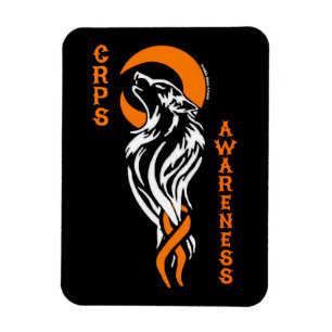 MAGNET FLEXIBLE WOLF/MOON...CRPS