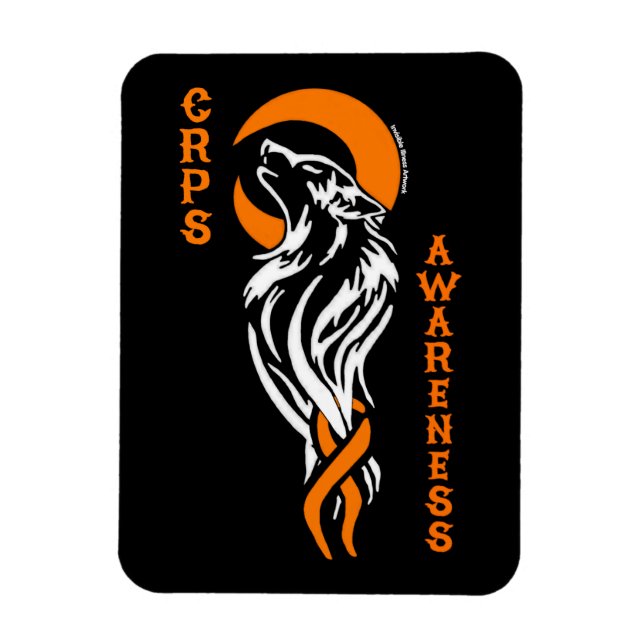 MAGNET FLEXIBLE WOLF/MOON...CRPS (Vertical)