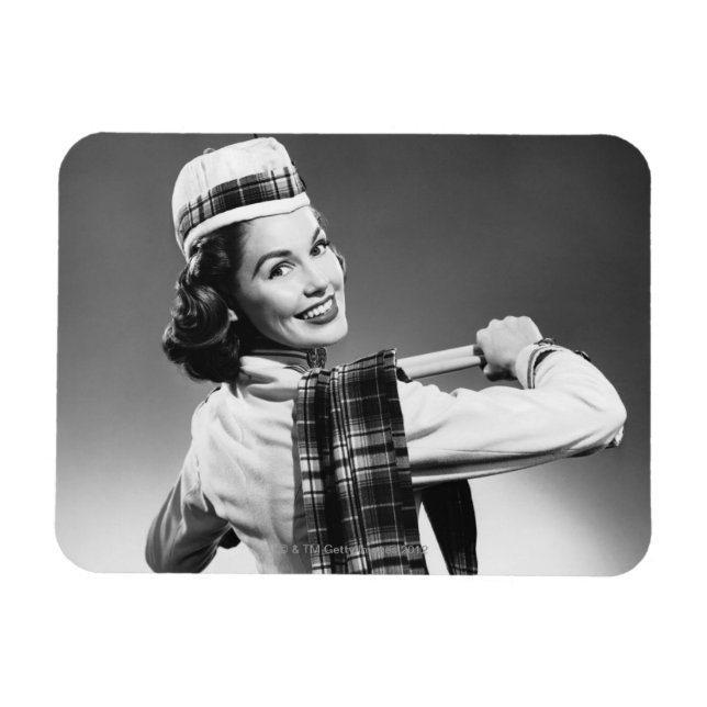 Magnet Flexible Woman (Horizontal)