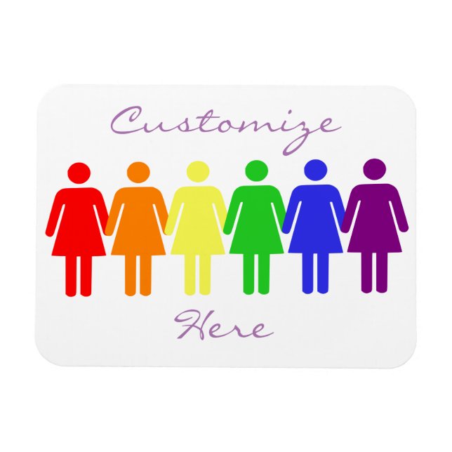 Magnet Flexible women's rights 2017 LGBTQIA Thunder_Cove (Horizontal)