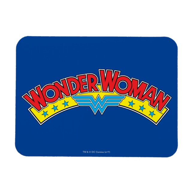 Magnet Flexible Wonder Woman 1987 - Logo de la bande dessinée (Horizontal)