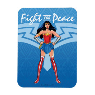 Magnet Flexible Wonder Woman - Lutter Pour La Paix