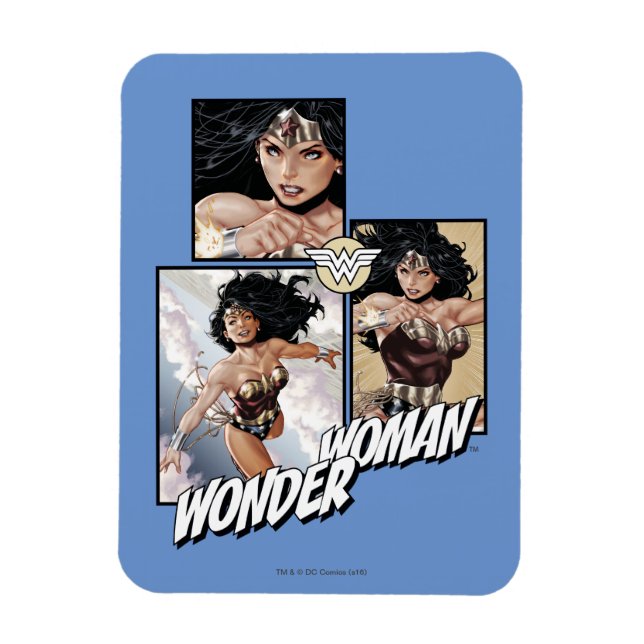 Magnet Flexible Wonder Woman New 52 Comic Art Graphic (Vertical)