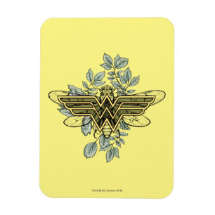 Magnet Flexible Wonder Woman Queen Bee Logo