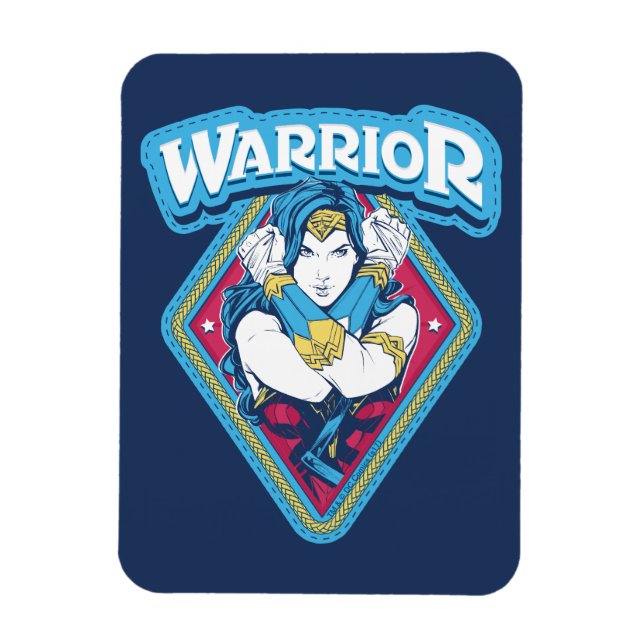 Magnet Flexible Wonder Woman Warrior Graphic (Vertical)