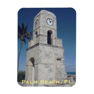 Magnet Flexible Worth Avenue Horloge Tower - Palm Beach, FL