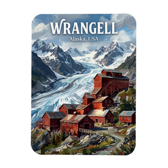 Magnet Flexible Wrangell-St. Elias États-Unis (Vertical)